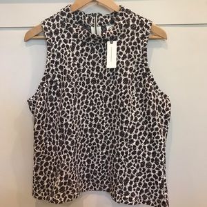 Anthropologie Akemi + Kin Leopard Top